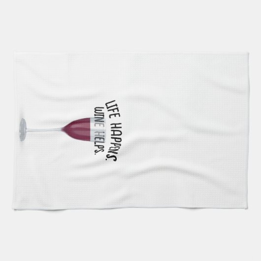 Linge De Cuisine Vin rouge avec devis (Horizontal)