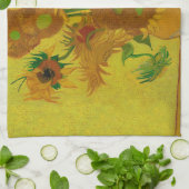 Linge De Cuisine Vincent Van Gogh 15 Peinture de tournesols (Plié)