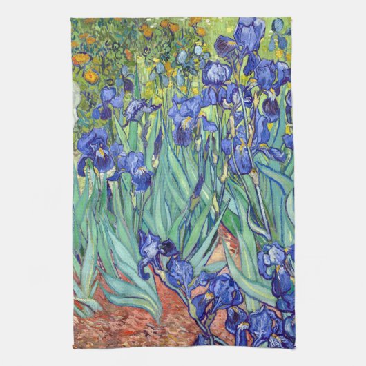 Linge De Cuisine Vincent van Gogh 1898 iris (Vertical)