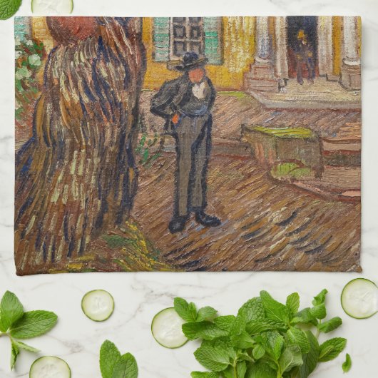 Linge De Cuisine Vincent Van Gogh - Asile Saint-Paul à Saint-Remy (Plié)