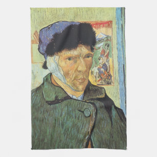 Linge De Cuisine Vincent van Gogh - Autoportrait avec l'oreille ban