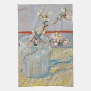 Linge De Cuisine Vincent van Gogh - Branche d'amandier dans un verr