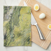 Linge De Cuisine Vincent van Gogh - Chalets à chaume (Quart Plié)