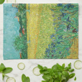 Linge De Cuisine Vincent van Gogh - Champ avec Iris près d'Arles (Plié)