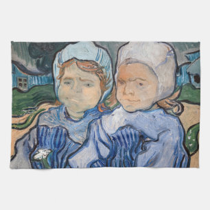 Linge De Cuisine Vincent van Gogh - Deux petites filles