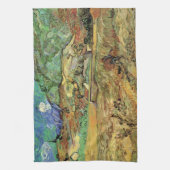 Linge De Cuisine Vincent van Gogh - Fermé champs de blé avec paysan (Vertical)