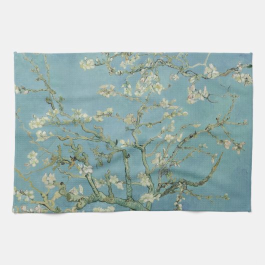 Linge De Cuisine VINCENT VAN GOGH - fleur d'amandes 1980 (Horizontal)