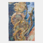 Linge De Cuisine Vincent van Gogh - Fleurs de soleil coupées en qua (Vertical)