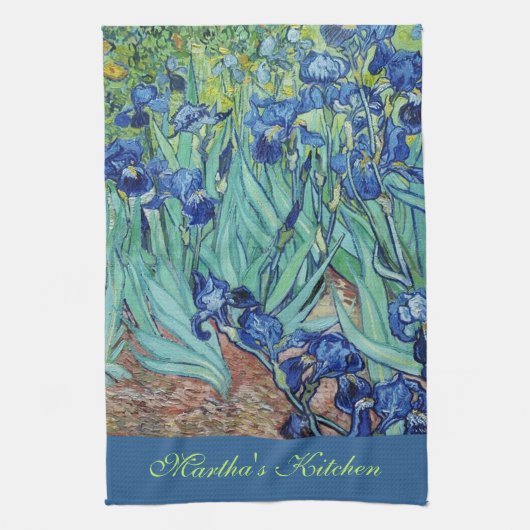 Linge De Cuisine Vincent van Gogh, Iris (Vertical)