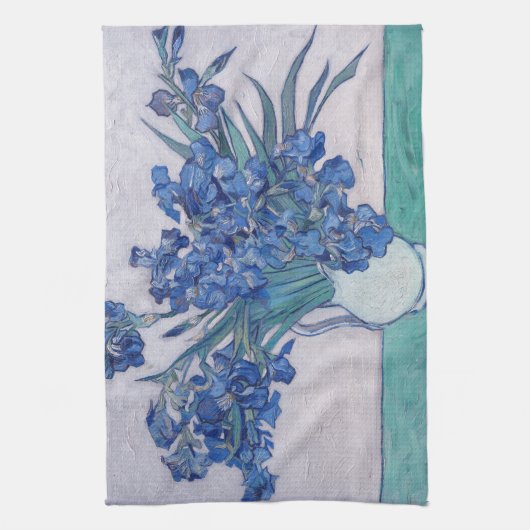 Linge De Cuisine Vincent Van Gogh. Irises (Vertical)