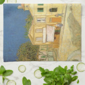Linge De Cuisine Vincent van Gogh - La Maison Jaune (La Rue) (Plié)