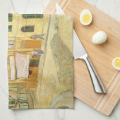 Linge De Cuisine Vincent van Gogh - La Maison Jaune (La Rue) (Quart Plié)