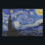 Linge De Cuisine Vincent Van Gogh - La nuit étoilée<br><div class="desc">The Starry Night / La nuit etoilee - Vincent Van Gogh en 1889</div>