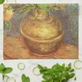 Linge De Cuisine Vincent van Gogh - Les amitiés dans un vase en cui (Plié)