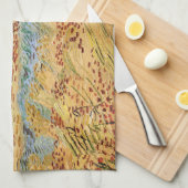 Linge De Cuisine Vincent van Gogh - Les champs / Plaine à Auvers (Quart Plié)