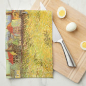 Linge De Cuisine Vincent van Gogh - Les usines à Asnieres (Quart Plié)
