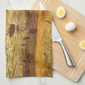 Linge De Cuisine Vincent van Gogh - Mer à Scheveningen (Quart Plié)