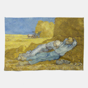 Linge De Cuisine Vincent Van Gogh - Midi, repos du travail / La Sie