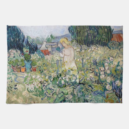 Linge De Cuisine Vincent van Gogh - Miss Gachet dans son jardin (Horizontal)