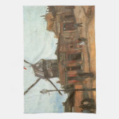 Linge De Cuisine Vincent van Gogh - Moulin de la Galette, Windmill (Vertical)