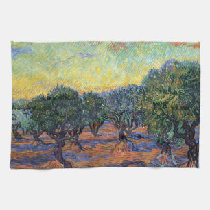 Linge De Cuisine Vincent Van Gogh Olive Grove Impressionnisme Art
