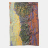Linge De Cuisine Vincent van Gogh - Olive Grove, Orange Sky (Vertical)