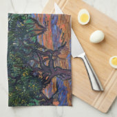 Linge De Cuisine Vincent Van Gogh Oliveraie Impressionnisme Art (Quart Plié)