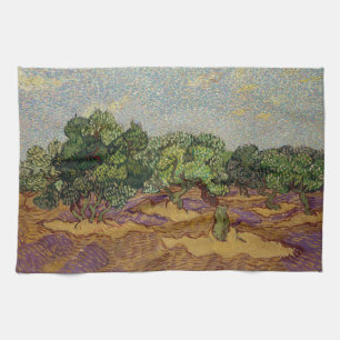 Linge De Cuisine Vincent van Gogh - Oliviers