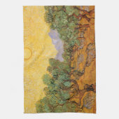 Linge De Cuisine Vincent van Gogh - Oliviers, ciel jaune et soleil (Vertical)
