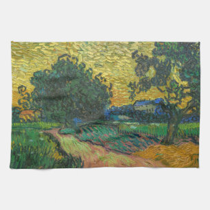 Linge De Cuisine Vincent van Gogh - Paysage à Twilight