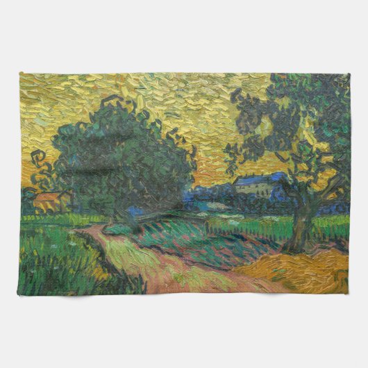 Linge De Cuisine Vincent van Gogh - Paysage à Twilight (Horizontal)