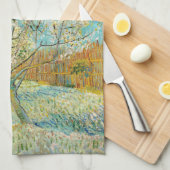 Linge De Cuisine Vincent van Gogh - Poche rose en fleurs (Quart Plié)