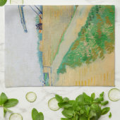 Linge De Cuisine Vincent van Gogh - Pont Langlois à Arles #2 (Plié)