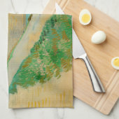 Linge De Cuisine Vincent van Gogh - Pont Langlois à Arles #2 (Quart Plié)