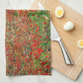 Linge De Cuisine Vincent van Gogh - Poppy Field (Quart Plié)