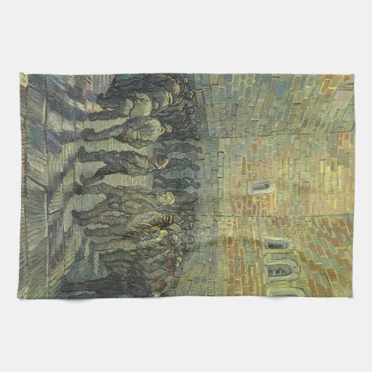 Linge De Cuisine Vincent van Gogh - Prisonniers exerçant (Horizontal)