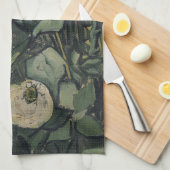 Linge De Cuisine Vincent van Gogh - Roses et coléoptères (Quart Plié)