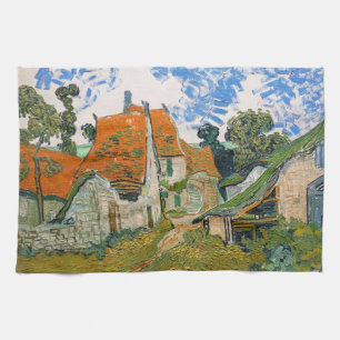 Linge De Cuisine Vincent van Gogh - Rue à Auvers-sur-Oise