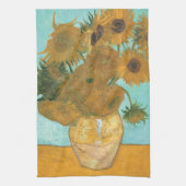 Linge De Cuisine Vincent van Gogh - Vase avec douze tournesols (Vertical)