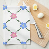 Linge De Cuisine Vines and flowers Kitchen towel (Quart Plié)