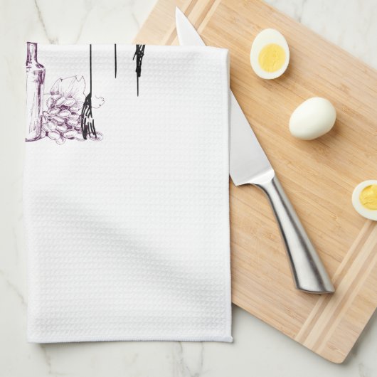 Linge De Cuisine Vineyard (Quart Plié)