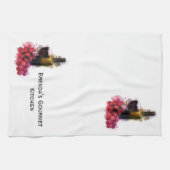 Linge De Cuisine Vins et raisins (Horizontal)