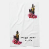 Linge De Cuisine Vins et raisins (Vertical)