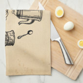 Linge De Cuisine Vintage (Quart Plié)
