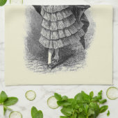 Linge De Cuisine Vintage Bat Lady (Plié)