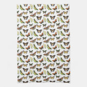Linge De Cuisine Vintage Butterflies (Vertical)