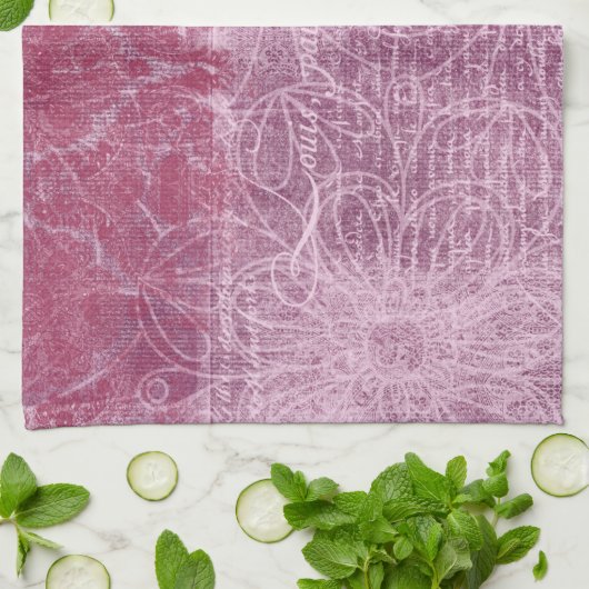 Linge De Cuisine Vintage Butterfly (Plié)