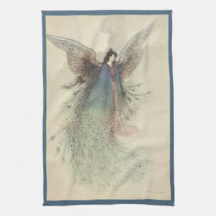 Linge De Cuisine Vintage conte de fées japonaises, le chef de lune