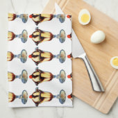 Linge De Cuisine Vintage crème glacée Sundae (Quart Plié)