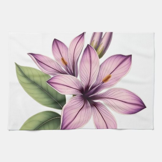 Linge De Cuisine Vintage Crocus (Horizontal)